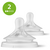 Philips Avent - Natural Response Nipple 2 pieces Slow Flow / Baby and Children
