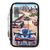 Dino World - Action World Triple Pencil Case Gaming - Dark Blue / Toys - Merchandise Office Supplies - Various - Techbox