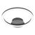 Eglo - Paranday-Z Smart Ceiling Lamp – Black Circle – Tunable White – Zigbee/Bluetooth – 34x30 cm / Electronics
