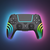 Deep Explorer - Wireless RGB Pro controller - Wave B - PS5 (Black) / PlayStation 5 - PS5 Accessories - Accessories for Consoles - Techbox