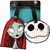 Disney The Nightmare Before Christmas set of 2 luggage labels