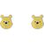 Disney Winnie the Pooh sterling silver earrings