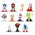 Sonic the Hedgehog assorted about surprise metalfigs figure 4cm