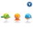 Hape - Sea animals Rattle set (5935) / Toys