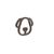 Winkee - Carabiner - Dog Carabiner Set - Brown and beige / Gadgets