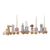 Bloomingville MINI - Junaid Birthday Decoration - Rose, MDF / Baby and Children