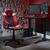 Saturn Mid-Back Wheeled Esport Gaming Chair for Juniors and Teens - Black/Red / Computers | Techbox