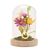 Disney Princess Rapunzel florals in a clonche with neon light