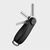Orbitkey - Crazy Horse Leather Key Organiser - Obsidian Red / Gadgets