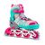 California - Inliners w/light Size 31-34 - Green (24938) / Toys