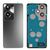 OPPO (621033000147) Back Glass - Black, Oppo A79 | Techbox