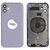 For iPhone/iPad (AP1124PP) Rear Cover (Pulled) - Purple, For iPhone 11 | Techbox