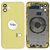 For iPhone/iPad (AP1124YP) Rear Cover (Pulled, with buttons and without smallparts) - Yellow, for iPhone 11 | Techbox