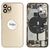 For iPhone/iPad (AP11P0024GOPSP) Rear Cover (Pulled A) incl. small parts - Gold, For iPhone 11 Pro - Smartphone Covers & Frames - Smartphone - Techbox