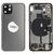 For iPhone/iPad (AP11P0024GRPSP-C) Rear Cover (Pulled C) incl. small parts - Space Grey, For iPhone 11 Pro - Smartphone Covers & Frames - Smartphone - Techbox