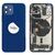 For iPhone/iPad (AP120024BLPSP-B) Rear Cover (Pulled B) incl. small parts - Blue, For iPhone 12 - Smartphone Covers & Frames - Smartphone - Techbox