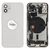 For iPhone/iPad (AP120024WPSP-C) Rear Cover (Pulled C) incl. small parts - White, For iPhone 12 - Smartphone Covers & Frames - Smartphone - Techbox
