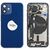For iPhone/iPad (AP12M0024BLPSP-B) Rear Cover (Pulled B) incl. small parts - Blue, For iPhone 12 mini - Smartphone Covers & Frames - Smartphone - Techbox