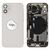 For iPhone/iPad (AP12M0024WPSP) Rear Cover (Pulled A) incl. small parts - White, For iPhone 12 mini | Techbox