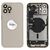 For iPhone/iPad (AP12PM0024GOPSP-B) Rear Cover (Pulled B) incl. small parts - Gold, For iPhone 12 Pro Max - Smartphone Covers & Frames - Smartphone - Techbox