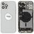 For iPhone/iPad (AP12PM0024SPSP-B) Rear Cover (Pulled B) incl. small parts - Silver, For iPhone 12 Pro Max - Smartphone Covers & Frames - Smartphone - Techbox