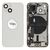 For iPhone/iPad (AP13M0024WPSP) Rear Cover (Pulled A) incl. small parts - White, For iPhone 13 mini - Smartphone Covers & Frames - Smartphone - Techbox