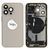 For iPhone/iPad (AP13P0024GOPSP-C) Rear Cover (Pulled C) incl. small parts - Gold, For iPhone 13 Pro - Smartphone Covers & Frames - Smartphone - Techbox