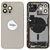 For iPhone/iPad (AP13PM24GOPSP) Rear Cover (Pulled, with small parts) - Gold, for iPhone 13 Pro Max Quality: A-grade - Smartphone Covers & Frames - Smartphone - Techbox
