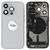 For iPhone/iPad (AP14P0024SPSP-C) Rear Cover (Pulled C) incl. small parts - Silver, For iPhone 14 Pro - Smartphone Covers & Frames - Smartphone - Techbox