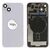 For iPhone/iPad (AP14PL0024PPG) Rear Cover - Purple (Pulled), for model iPhone 14 Plus - Smartphone Covers & Frames - Smartphone - Techbox