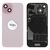 For iPhone/iPad (AP150024PIPG-B) Back Glass (Pulled B) - Pink, For iPhone 15 - Smartphone Covers & Frames - Smartphone - Techbox