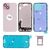 For iPhone/iPad (AP150024PIPSP) Rear Cover - Pink (Pulled incl middle frame), for model iPhone 15 (incl. smallparts) | Techbox