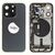 For iPhone/iPad (AP15P24BLPSP) Rear Cover - Blue Titanium (Pulled incl middle frame), for model iPhone 15 Pro (incl. smallparts) - Smartphone Covers & Frames - Smartphone - Techbox