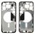 For iPhone/iPad (AP15PM0021W) Middle Frame (Pulled, without small parts) - White, for iPhone 15 Pro Max - Smartphone Covers & Frames - Smartphone - Techbox
