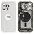 For iPhone/iPad (AP15PM0024WPSP-C) Rear Cover (Pulled C) incl. small parts - White, For iPhone 15 Pro Max - Smartphone Covers & Frames - Smartphone - Techbox