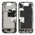 For iPhone/iPad (AP16P0021WPSP-C) Middle Frame (Pulled C) incl. small parts - White, For iPhone 16 Pro - Smartphone Covers & Frames - Smartphone - Techbox