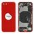 For iPhone/iPad (APSE0024RPSP-B) Rear Cover (Pulled B) incl. small parts - Red, For iPhone SE (2022) - Smartphone Covers & Frames - Smartphone - Techbox