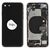 For iPhone/iPad (APSE200024BPSP-C) Rear Cover (Pulled C) incl. small parts - Black, For iPhone SE (2020) | Techbox