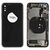 For iPhone/iPad (APX0024GRPSP-B) Rear Cover (Pulled B) incl. small parts - Space Grey, For iPhone X - Smartphone Covers & Frames - Smartphone - Techbox