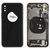 For iPhone/iPad (APXS0024GRPSP-C) Rear Cover (Pulled C) incl. small parts - Space Grey, For iPhone XS - Smartphone Covers & Frames - Smartphone - Techbox