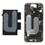 Apple (ZD076-00684) Middle Frame incl. battery (Original) - Black, Apple iPhone 16 Plus - Smartphone Covers & Frames - Smartphone - Techbox