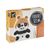 Craft ID  - Crochet kit panda, 9x8x13cm - (K-CR1703/GE) / Toys