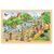 GOKI - Puzzle, visit at the zoo - (57808) / Toys