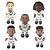 Real Madrid Player assorted plush toy 25cm
