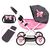 Bayer - Dolls Pram Cosy - Black/Pink (12760AA) / Toys