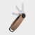 Orbitkey - Key Organiser Matte Leather - Mocha / Gadgets