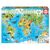 Educa - 150 pcs - World Map Animals puzzle (018115) / Toys