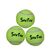 Happy Summer - Tennis ball 3-Pack - yellow / Sport and Outdoor