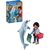 PLAYMOBIL - Zoo: Dolphin and Visitor (72091) / Toys