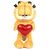 Garfield heart soft plush toy 30cm